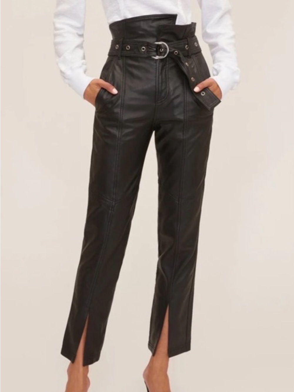 NWT Marissa Webb Anniston Leather Pants